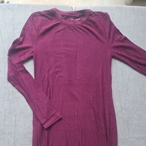 Universal Standard Burgundy Tunic Top